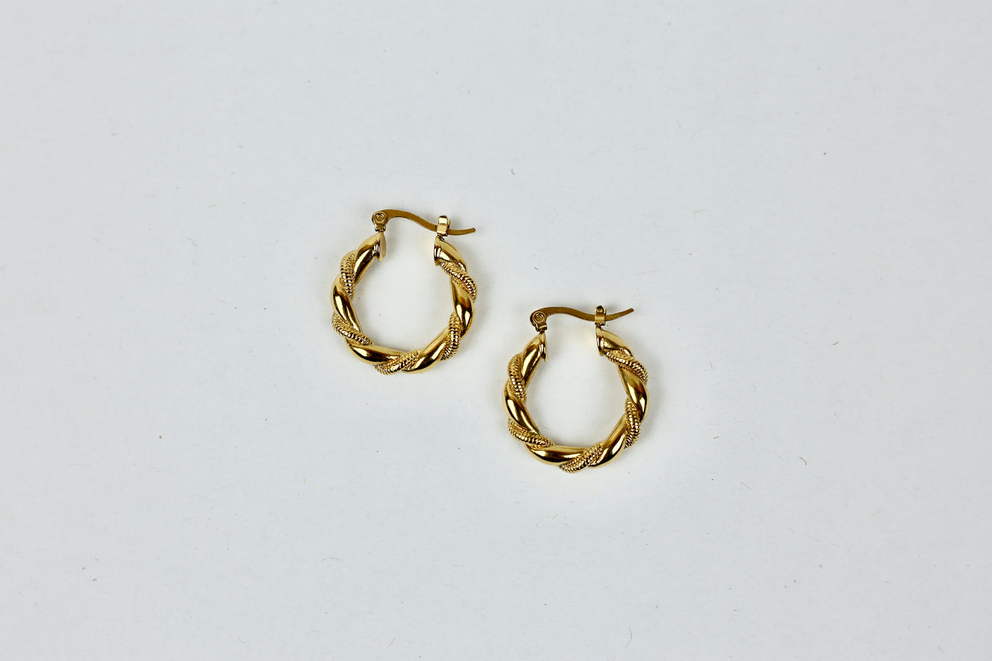 Double Twist Hoops