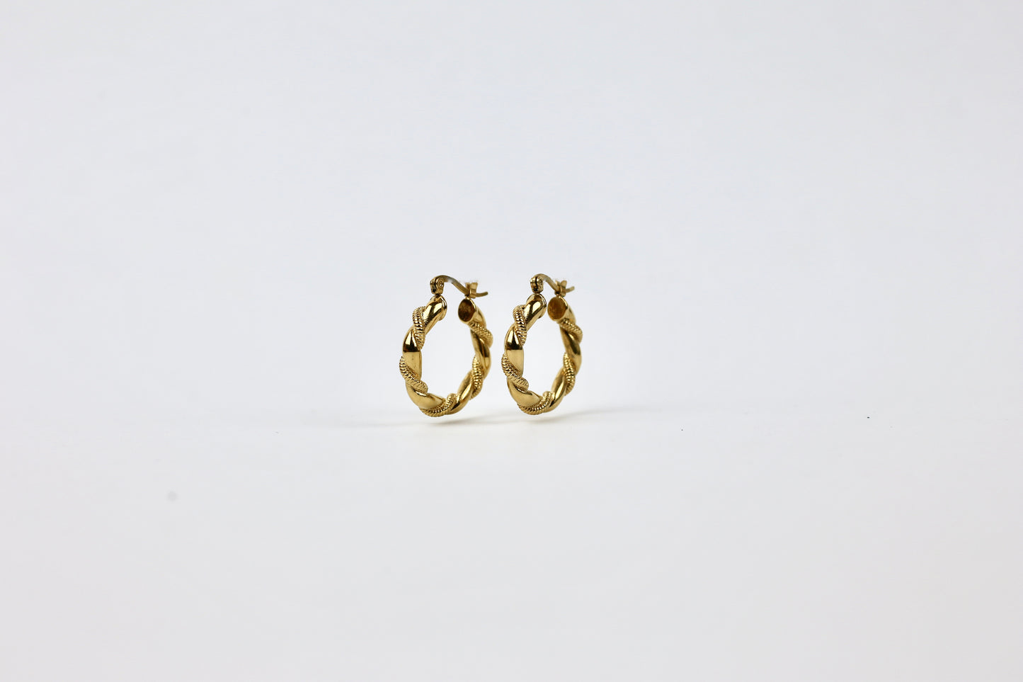 Double Twist Hoops